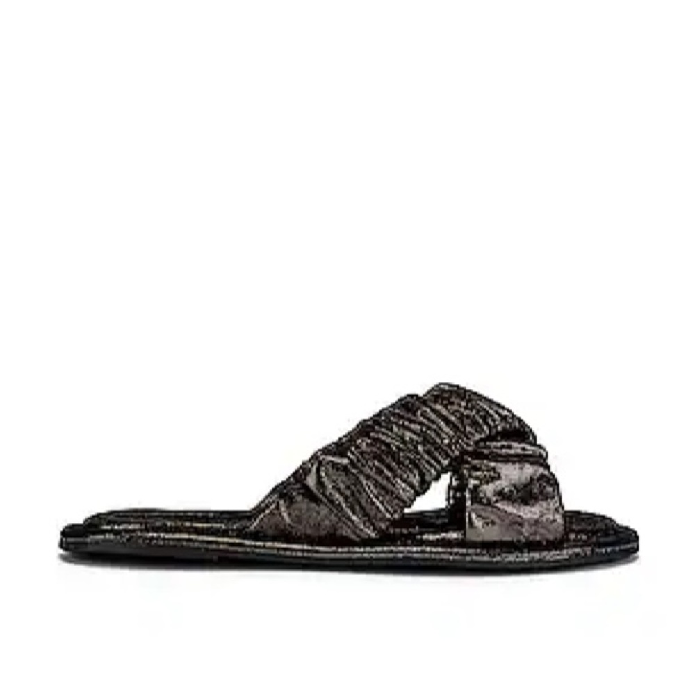SCHUTZ Paulinna Cross Slide in Black size 10